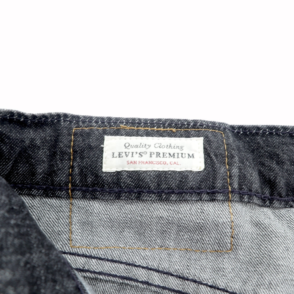 Levi Strauss Premium 511 Black Denim Pants 29 Big E Reprint