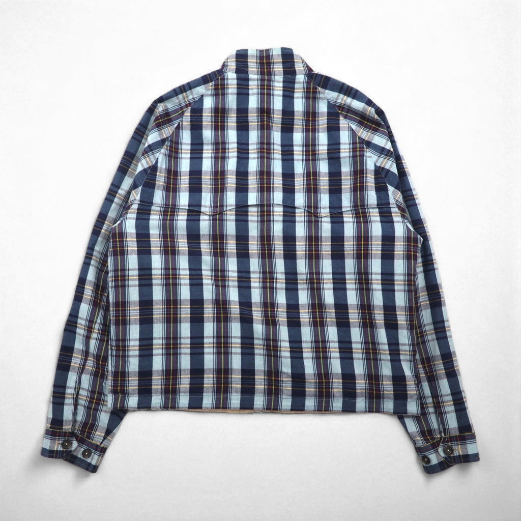 Polo Ralph Lauren 90年代 リバーシブル スウィングトップ ハリントンジャケット XL チェック スモールポニー刺繡