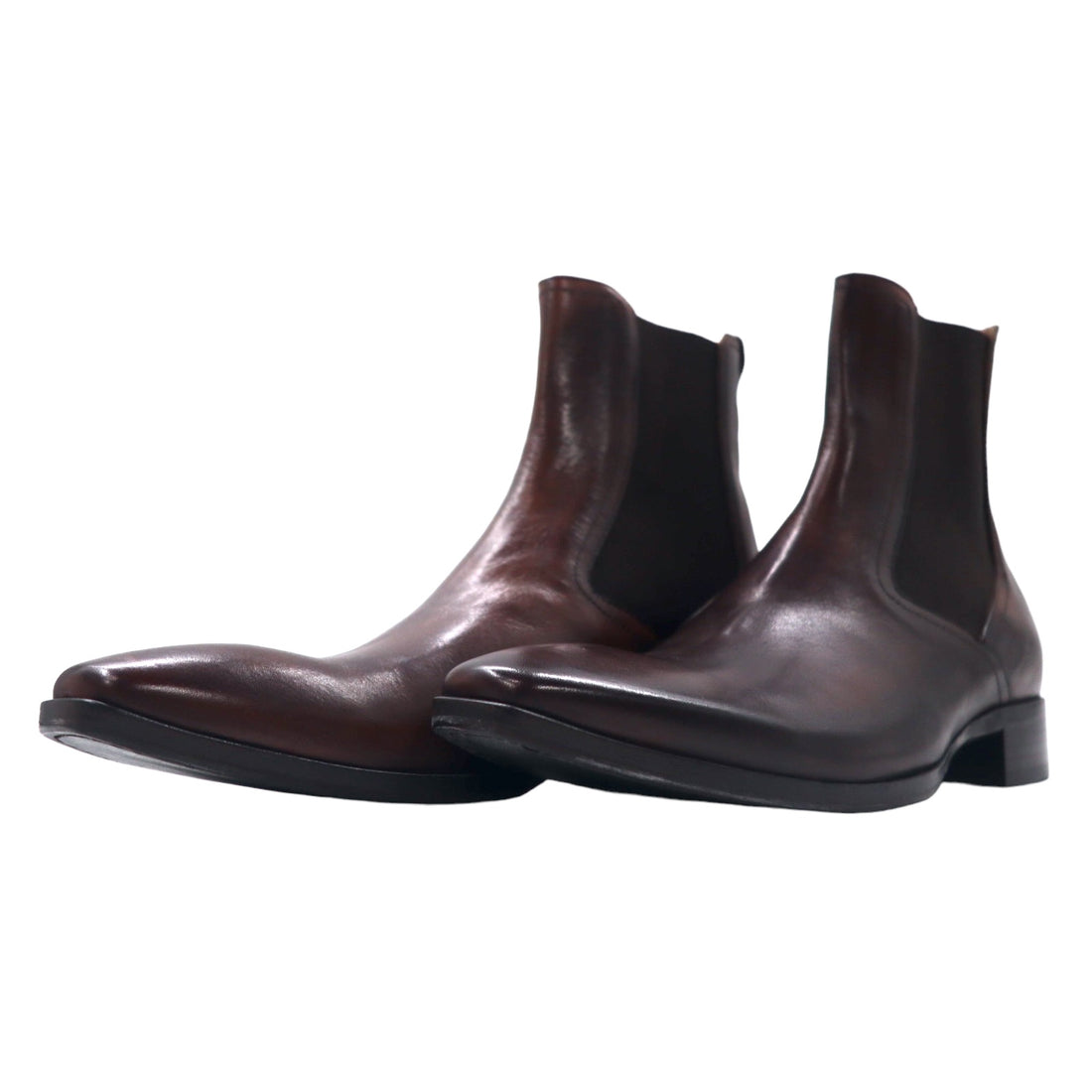 Titlo Classic (Isetan) Italian made side gore boots Chelsea boots 26.5cm brown leather Lav.blake