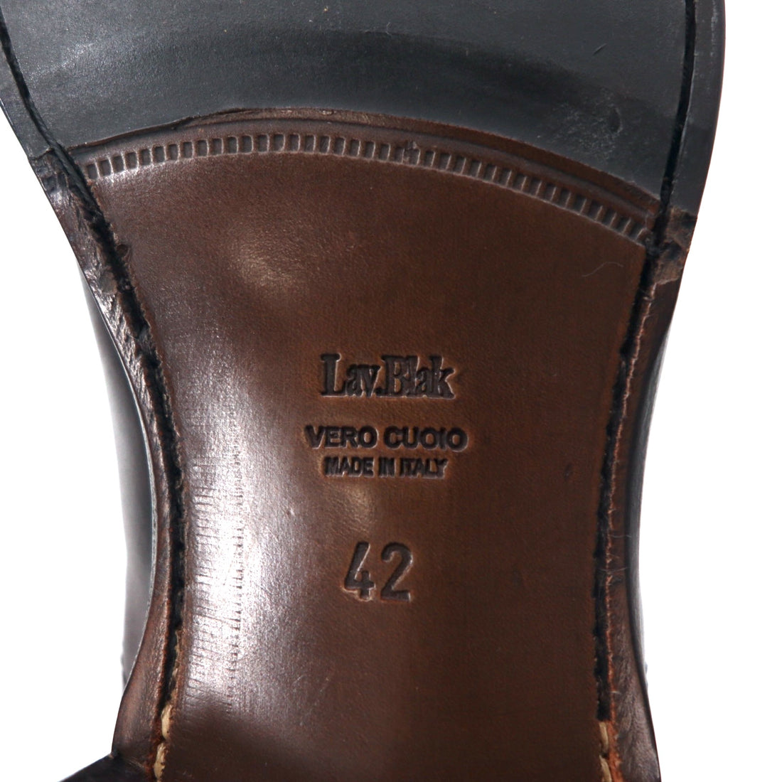 Titlo Classic (Isetan) Italian made side gore boots Chelsea boots 26.5cm brown leather Lav.blake