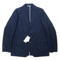 日本然リトテ-古着オンライン-CHAPS 3B テーラードジャケット L ネイビー コットン 未使用品-CHAPS 3B Tailored Jacket L Navy Cotton Unused