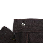 Levi's 90年代 USA製 スタプレ STA-PREST ブーツカット スラックスパンツ L グレー SCOVILLジップ 黒タブ 10517-9028