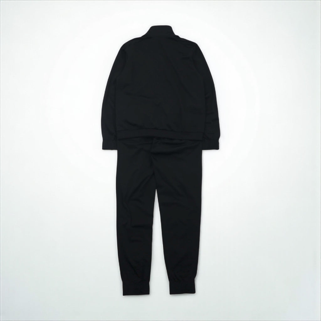 PUMA Stand Collar Jersey Set, Size M, Black, Graphic, High Neck Jogger, 585325-01