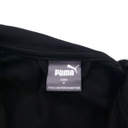 PUMA Stand Collar Jersey Set, Size M, Black, Graphic, High Neck Jogger, 585325-01