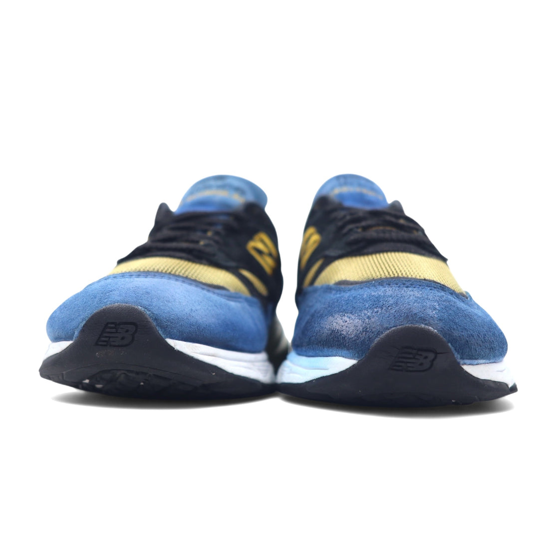 NEW BALANCE Made in England M1500 Sneakers 26.5cm Blue Black Suede M15009CV