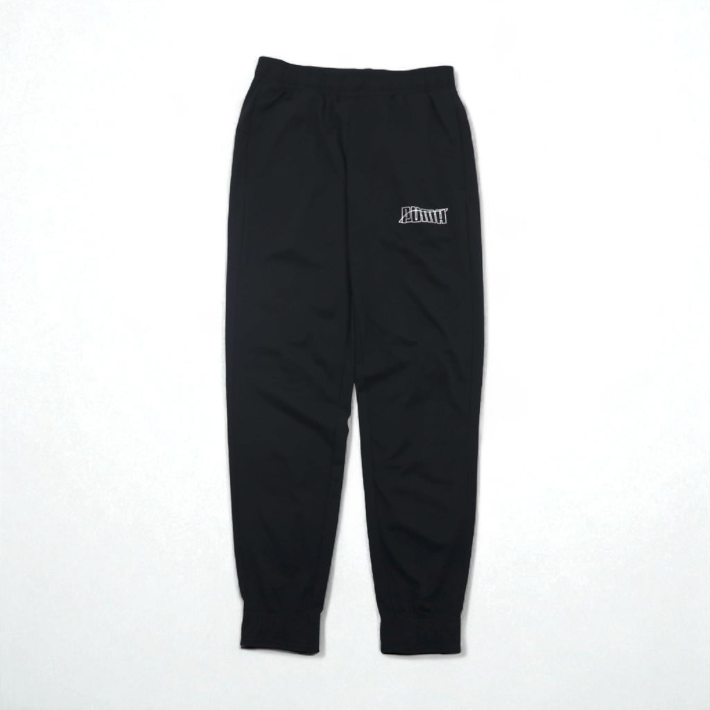 PUMA Stand Collar Jersey Set, Size M, Black, Graphic, High Neck Jogger, 585325-01