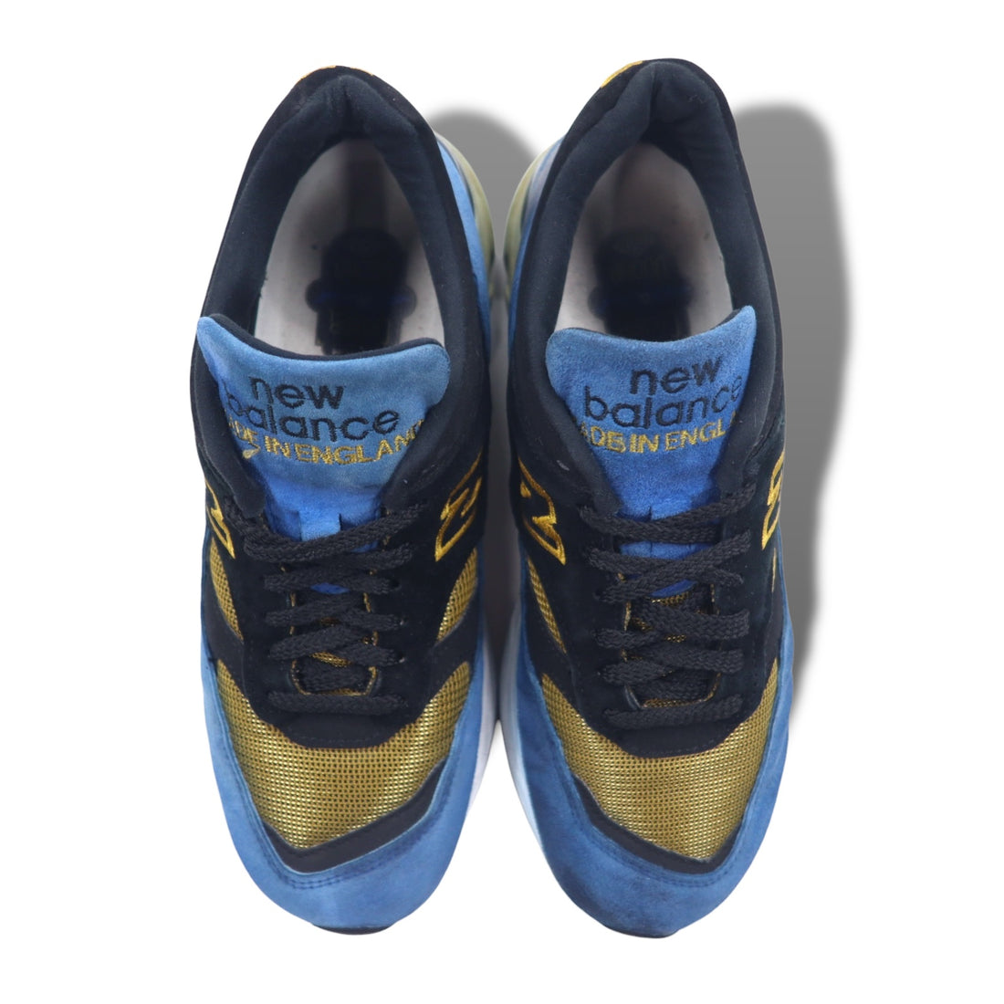 NEW BALANCE Made in England M1500 Sneakers 26.5cm Blue Black Suede M15009CV