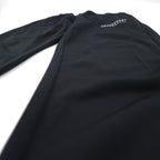 PUMA Stand Collar Jersey Set, Size M, Black, Graphic, High Neck Jogger, 585325-01