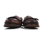 COLE HAAN USA製 フリンジ ローファー 28cm ブラウン レザー 225844 J5 6034