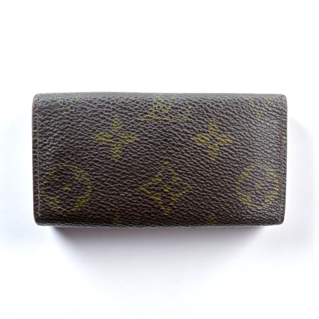 LOUIS VUITTON 4-Key Case PVC Multi-key 4 Monogram Brown M62631 Made in France
