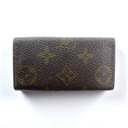 LOUIS VUITTON 4-Key Case PVC Multi-key 4 Monogram Brown M62631 Made in France