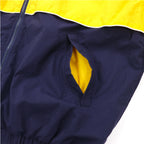 Vintage 90s Windbreaker IZOD 90年代 カラーブロック ナイロンジャケット ジャージ L メッシュライナー