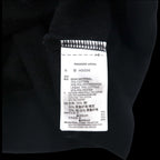adidas originals トレフォイルロゴ プリント パーカー XL ブラック 裏起毛 AY6630