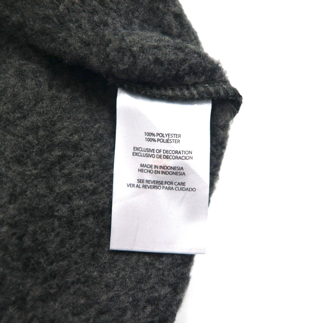 Eddie Bauer ハーフジップ フリースジャケット XL グレー RADIATOR SWEATER FLEECE 1/4 ZIP 未使用品