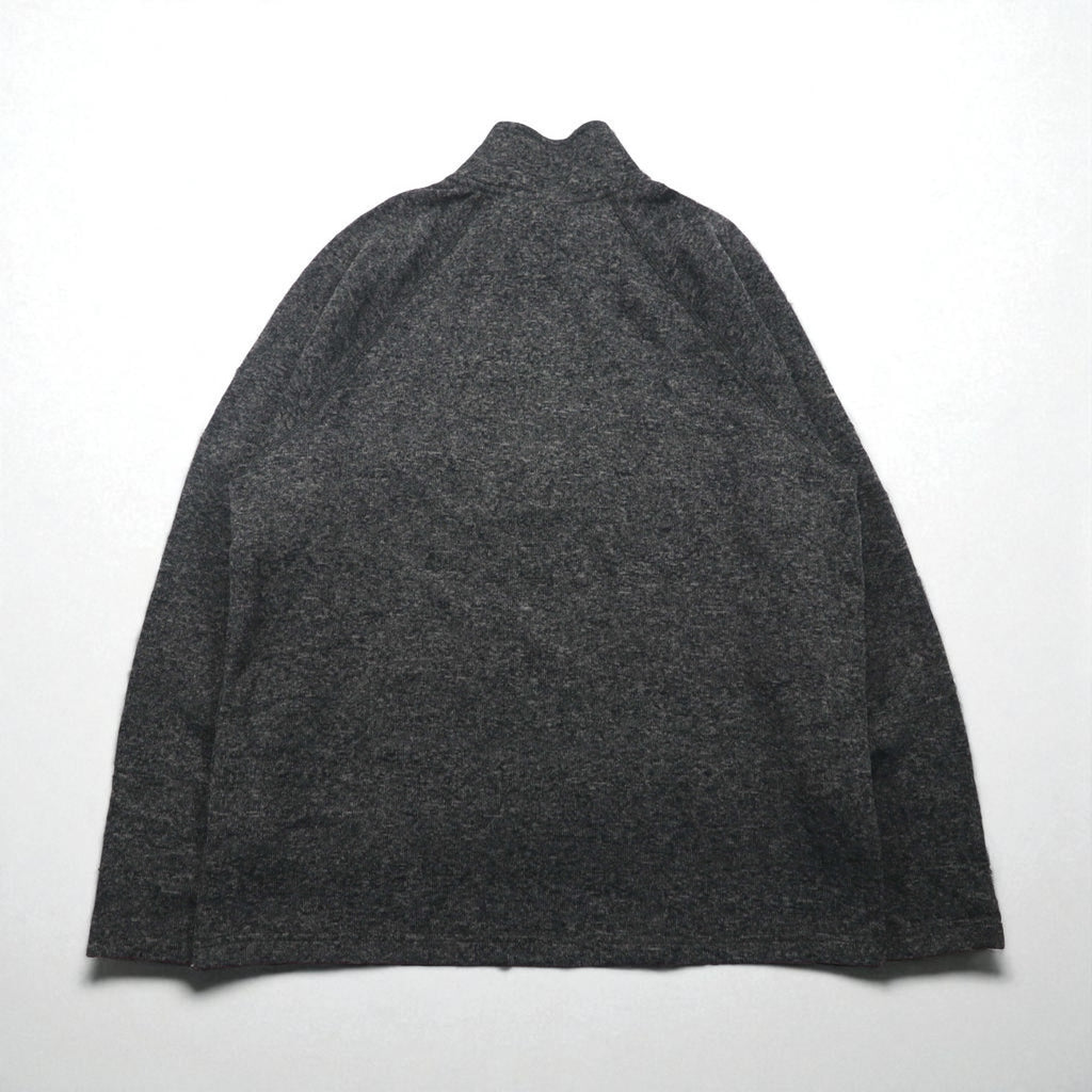 Eddie Bauer ハーフジップ フリースジャケット XL グレー RADIATOR SWEATER FLEECE 1/4 ZIP 未使用品