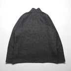 Eddie Bauer ハーフジップ フリースジャケット XL グレー RADIATOR SWEATER FLEECE 1/4 ZIP 未使用品