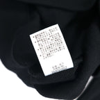 DISCUS ATHLETIC Crewneck Sweatshirt M Black Cotton Logo Print