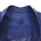 90s Vintage Bomber Jacket 90年代 ピーチスキン スウィングトップ ハリントンジャケット XL ネイビー Laurent Cerrer