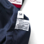 90s Vintage Bomber Jacket 90年代 ピーチスキン スウィングトップ ハリントンジャケット XL ネイビー Laurent Cerrer