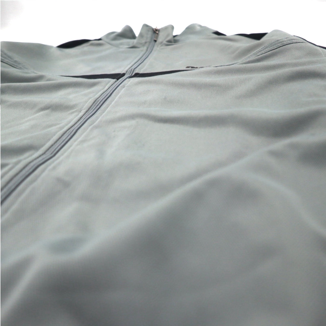 STARTER 90s Track Jacket Jersey XL Gray Side Line Stand Collar High Neck