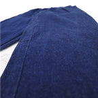 MARITHE + FRANCOIS GIRBAUD Made in France 80s Reproduction jeans High waist wide tapered denim pants S Indigo Blue Cotton