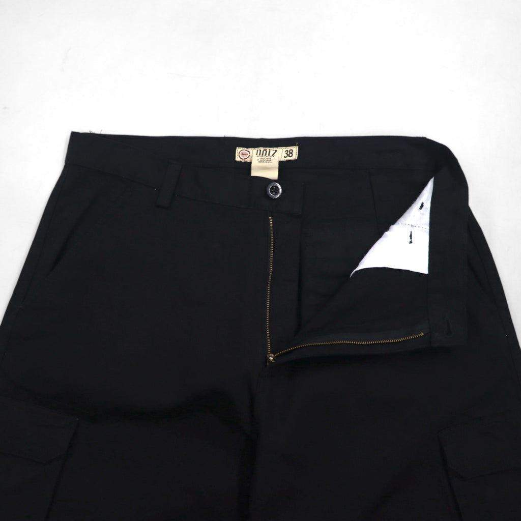 90年代 NOIZ バギー カーゴ ショートパンツ ハーフパンツ XL ブラック コットン PREMIUM JEANS 膝下丈
