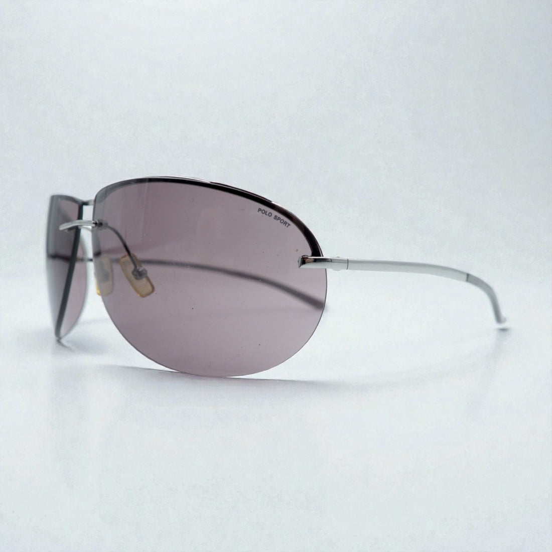 POLO SPORT RALPH LAUREN 90s Rimless Sport Sunglasses Teardrop 7718/S 6LB 67-09-125