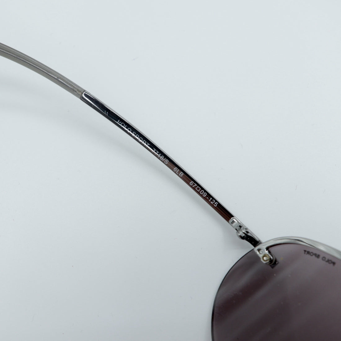 POLO SPORT RALPH LAUREN 90s Rimless Sport Sunglasses Teardrop 7718/S 6LB 67-09-125