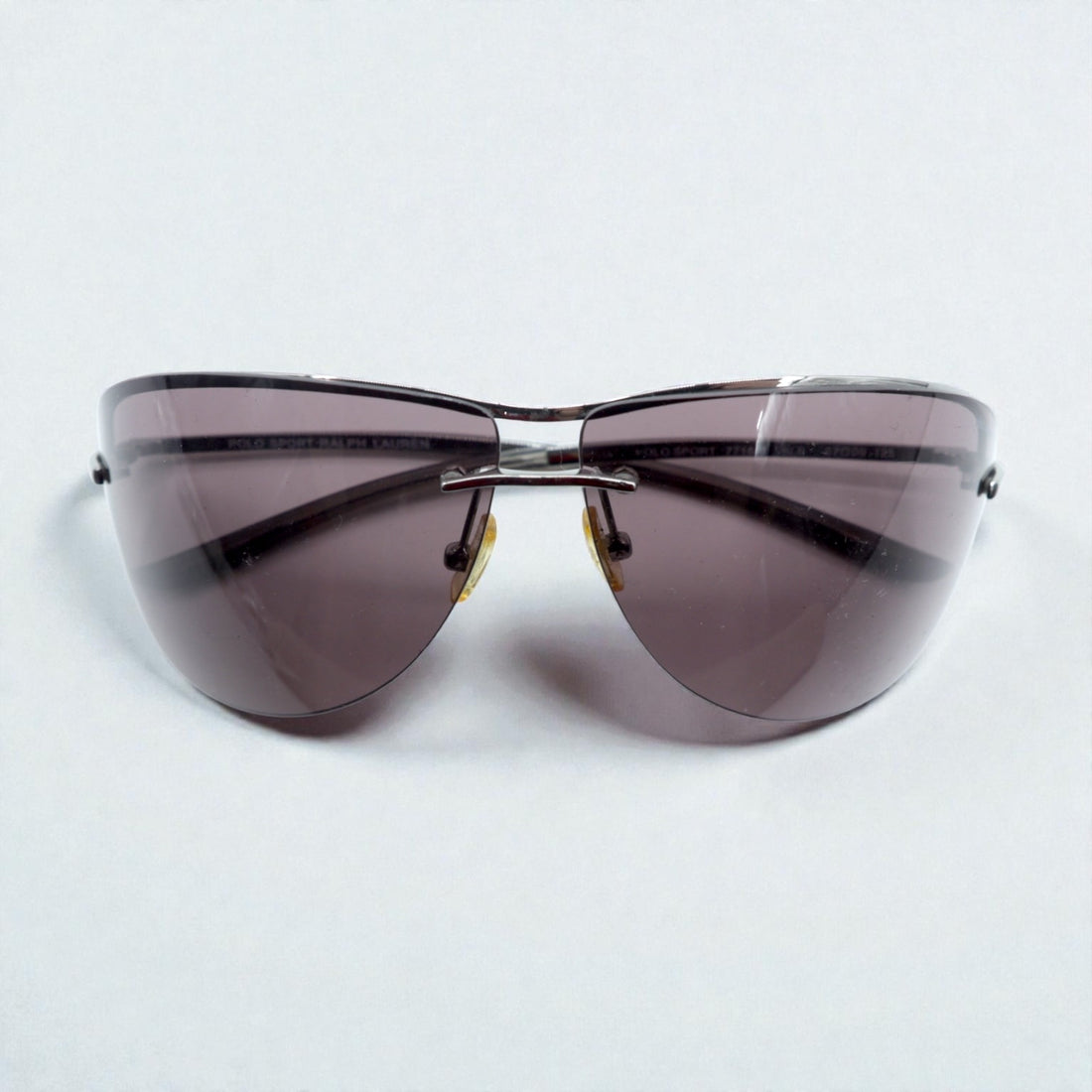 POLO SPORT RALPH LAUREN 90s Rimless Sport Sunglasses Teardrop 7718/S 6LB 67-09-125
