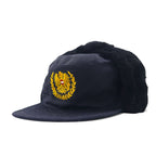 SLAMA-WIEN Australian Military Flight Cap Bomber Cap 54 Black Cotton Polyester Earflaps Earmuffs Military