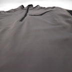 SNO TEK Outdoor Half-Zip Softshell Top, Long Sleeve, Gray, Unused