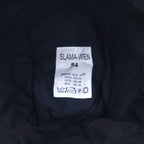 SLAMA-WIEN Australian Military Flight Cap Bomber Cap 54 Black Cotton Polyester Earflaps Earmuffs Military