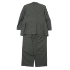 Burberrys Old 2B Suit Set 96-86-170 AB5 Khaki Iridescent Check Wool Made in Japan