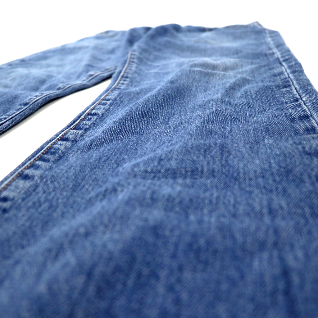 Levi's PREMIUM Big E Denim Pants W88 Blue Cotton Zipper Fly Leather Patch Button Back 8520