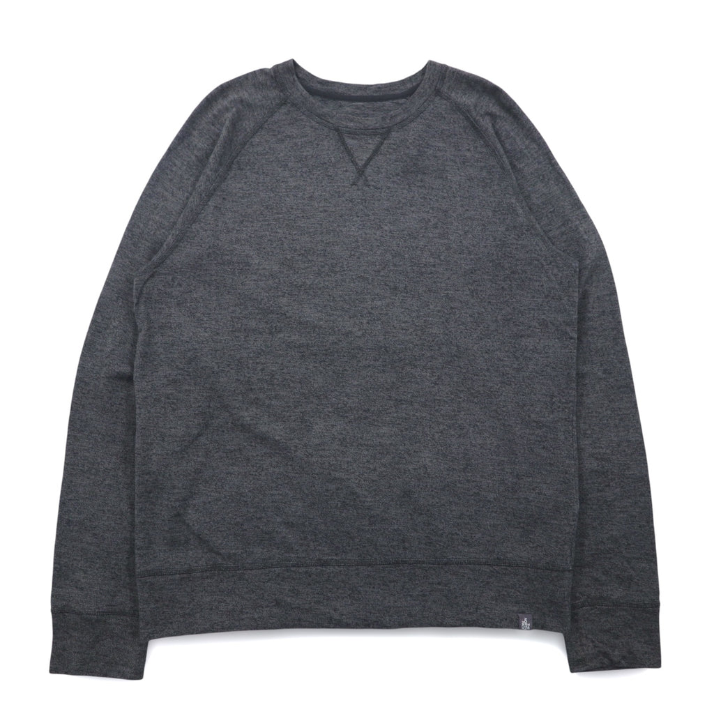 THE NORTH FACE クルーネック スウェット L グレー コットン 前V US規格 Copperwood Crew CQZ1