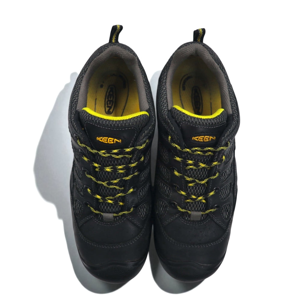 KEEN Utility Atlanta Cool Low Trekking Shoes, Size 28cm, Black, Mesh, Steel Toe, Breathable, Waterproof, F2413-11