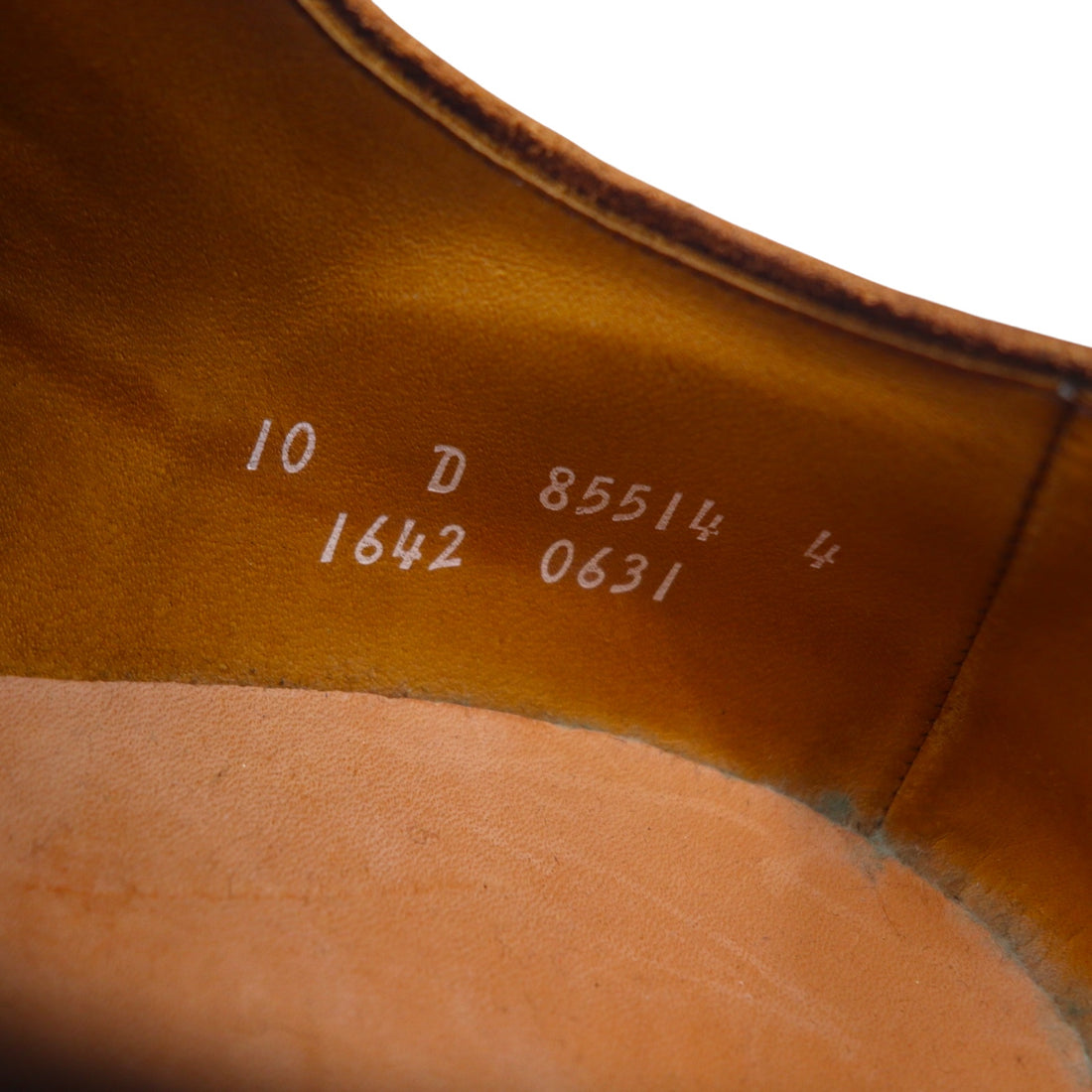 Allen Edmonds Spirit Toe U-Tip Dress Shoes, 28cm, Brown Leather, Vibram Sole, Gumlite, 85514 1642 0631