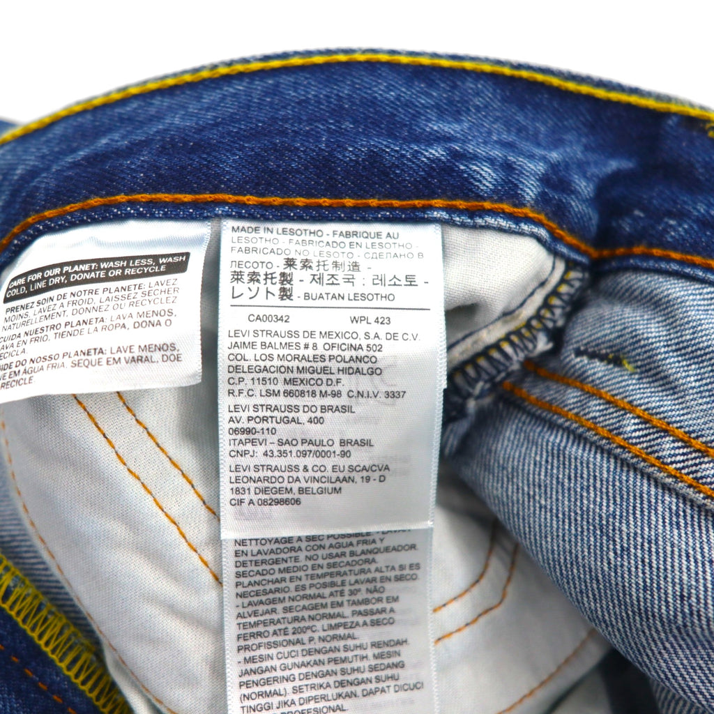 Levi's 550 バギー リラックスフィット デニムパンツ ジーンズ L インディゴ RELAXED FIT JEANS MEDIUM STONEWASH 00550-4891 未使用品