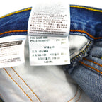Levi's 550 バギー リラックスフィット デニムパンツ ジーンズ L インディゴ RELAXED FIT JEANS MEDIUM STONEWASH 00550-4891 未使用品