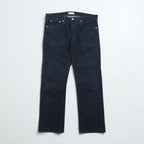 HELMUT LANG USA製 リジッド デニムパンツ M インディゴ ブルー ボタンフライ 706HM225