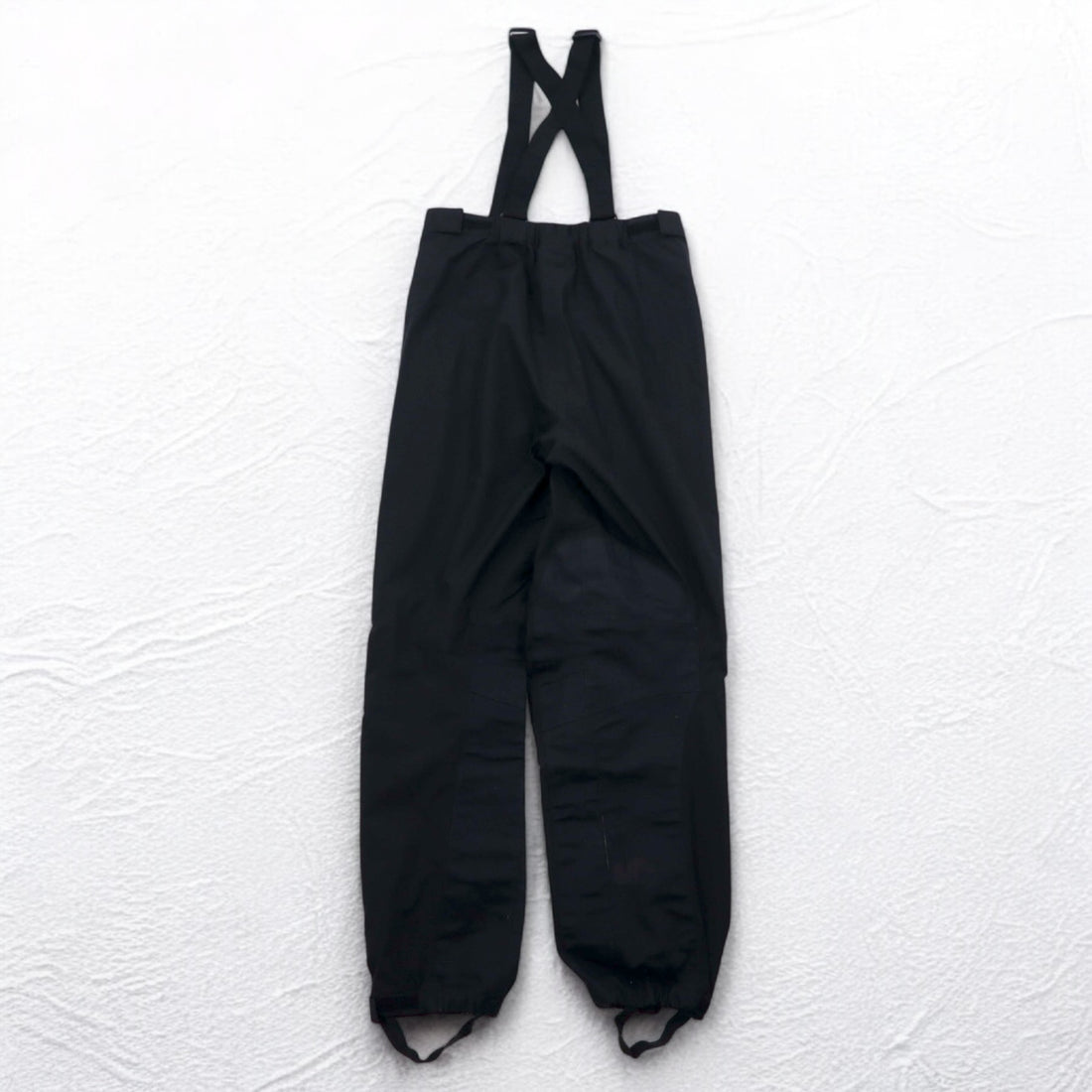 HARLEY DAVIDSON GORE-TEX Bib Overalls Suspender Pants Rain Suit M Black Waterproof