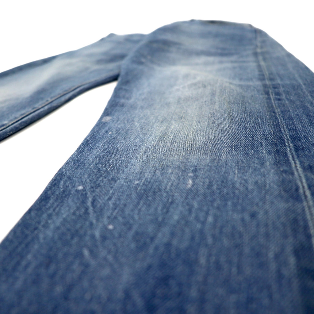 LEVI'S VINTAGE CLOTHING (LVC) 501ZXX 1954 Model Big E Selvedge Denim Pants Size 30 Blue Cotton Red Edge 42 TALON Zip Leather Patch 50154-0081 Made in Turkey
