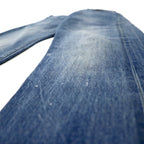 LEVI'S VINTAGE CLOTHING (LVC) 501ZXX 1954 Model Big E Selvedge Denim Pants Size 30 Blue Cotton Red Edge 42 TALON Zip Leather Patch 50154-0081 Made in Turkey