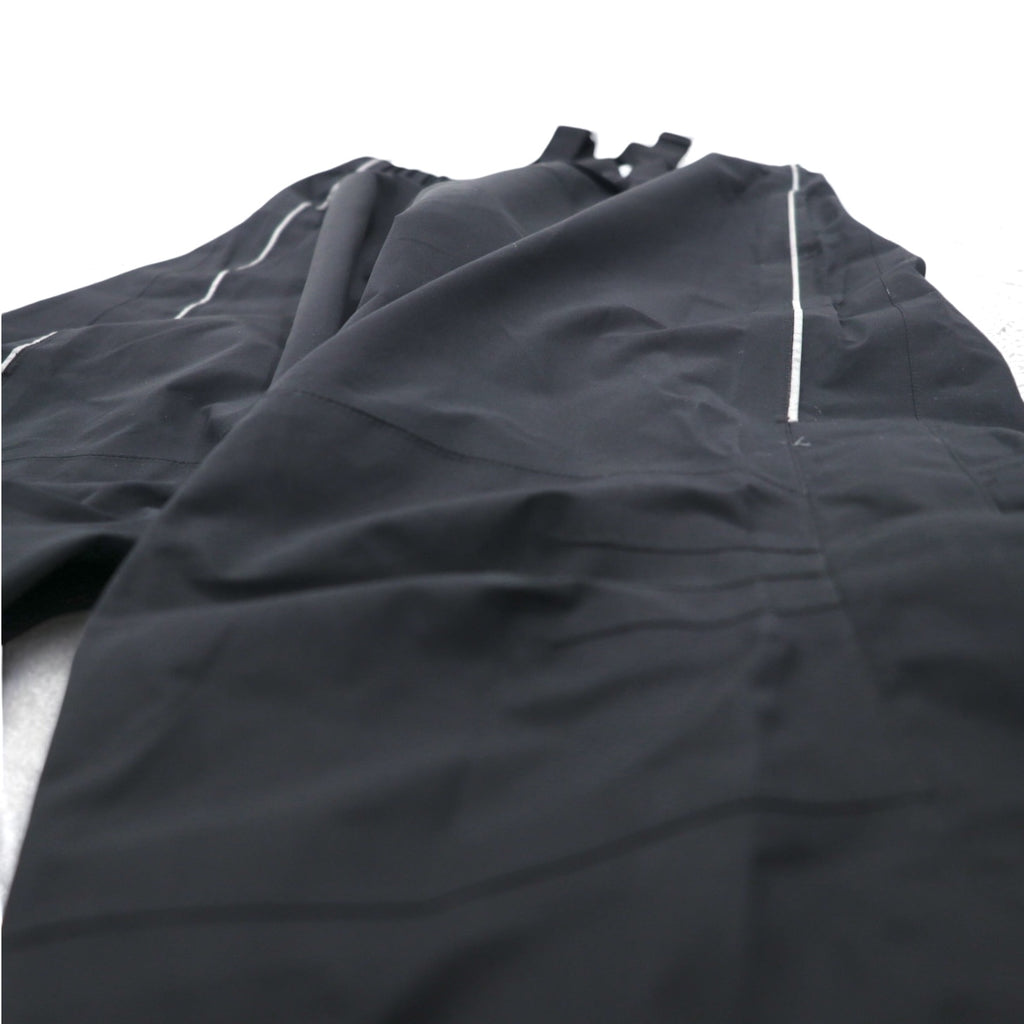 HARLEY DAVIDSON GORE-TEX Bib Overalls Suspender Pants Rain Suit M Black Waterproof