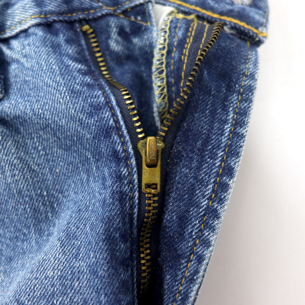 LEVI'S VINTAGE CLOTHING (LVC) 501ZXX 1954 Model Big E Selvedge Denim Pants Size 30 Blue Cotton Red Edge 42 TALON Zip Leather Patch 50154-0081 Made in Turkey