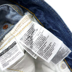 LEVI'S VINTAGE CLOTHING (LVC) 501ZXX 1954 Model Big E Selvedge Denim Pants Size 30 Blue Cotton Red Edge 42 TALON Zip Leather Patch 50154-0081 Made in Turkey