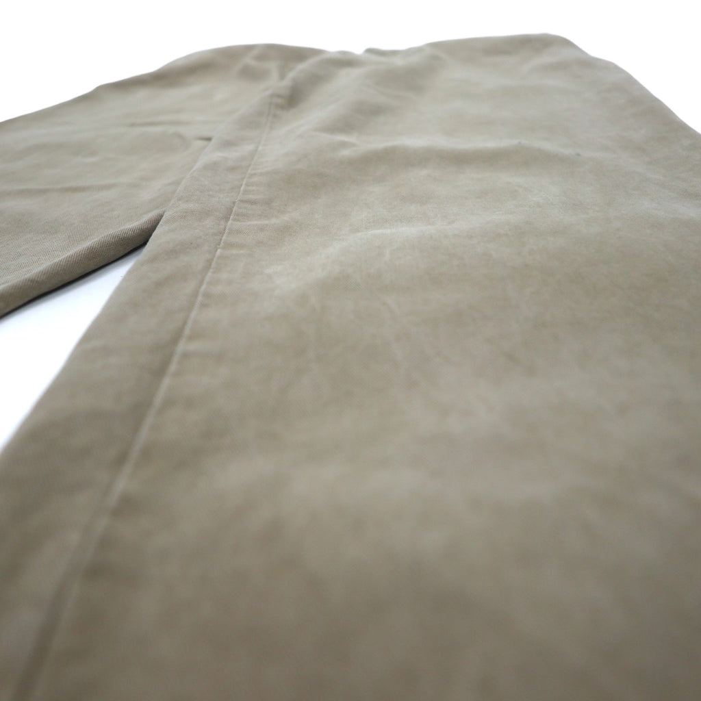 DOCKERS (Levi's) 2000s Wide Chino Pants, Size L, Beige, Cotton