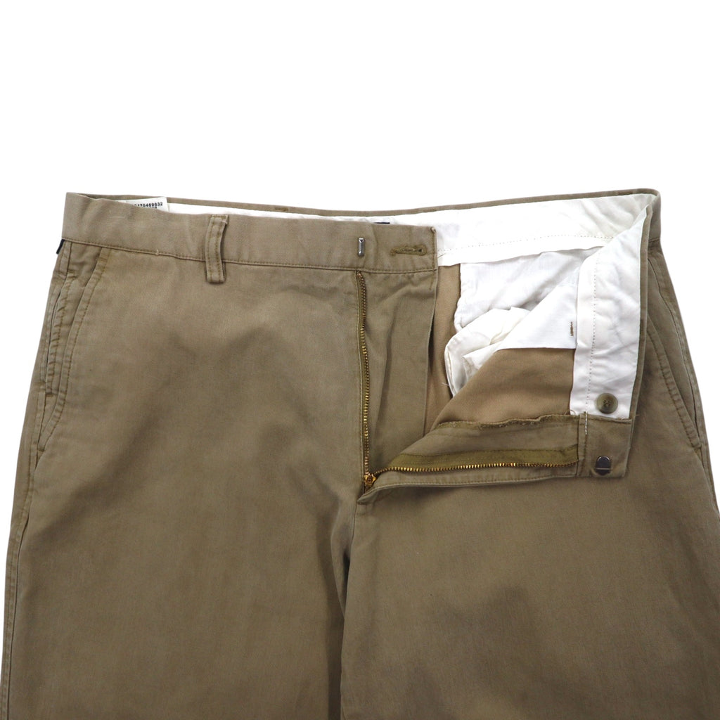DOCKERS (Levi's) 2000s Wide Chino Pants, Size L, Beige, Cotton