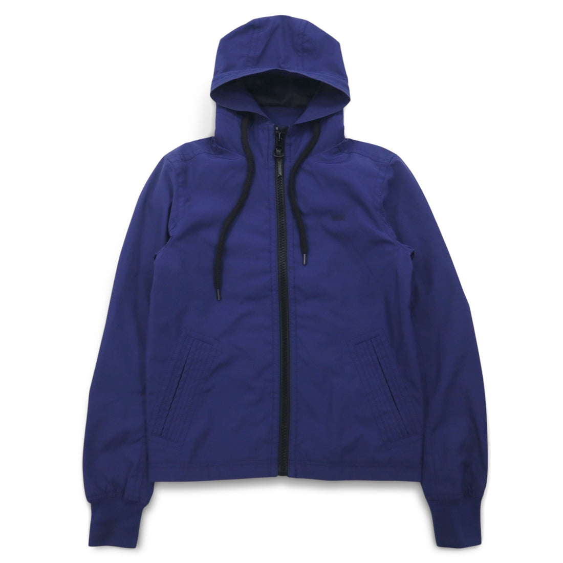 Levi's Slim Fit Mountain Parka Jacket S Navy Polyester Cotton 71639