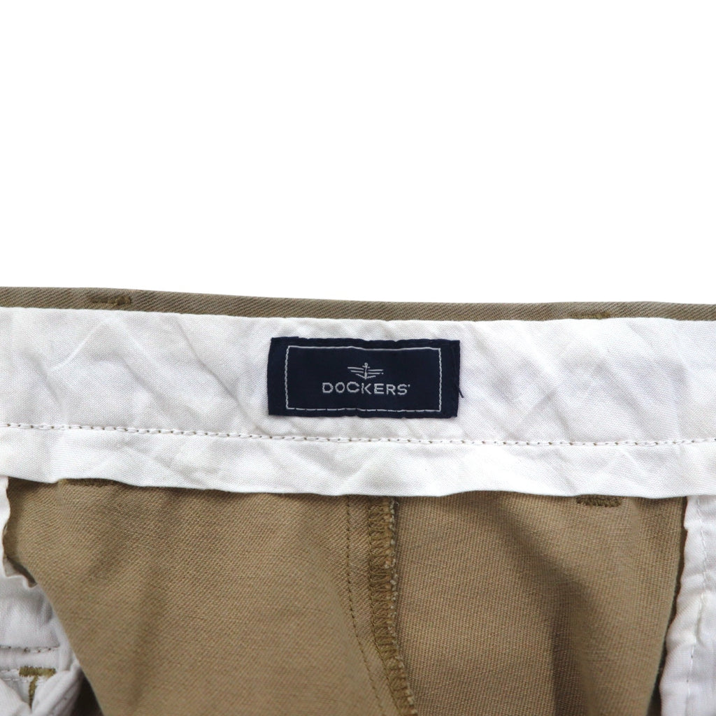 DOCKERS (Levi's) 2000s Wide Chino Pants, Size L, Beige, Cotton